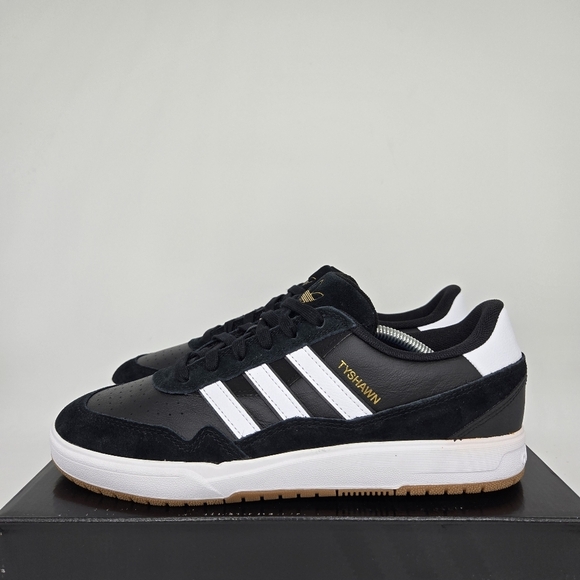 New Adidas Tyshawn 2 \'Black White Gum\' Men\'s Shoes Size 9 main image 8